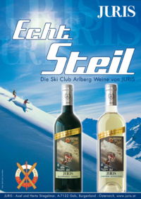 Poster der Ski Club Arlberg Weine