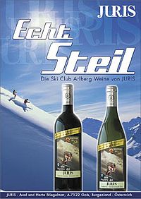 Poster der Ski Club Arlberg Weine